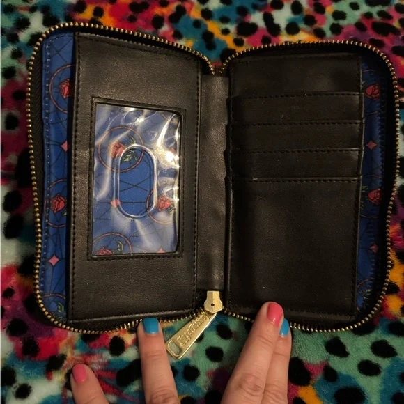 Disney Loungefly Beauty and The Beast Princess Wallet - Picture 3 of 5